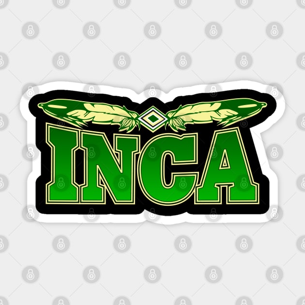 Inca Sticker by MagicEyeOnly